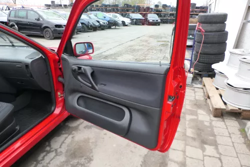 4x VW Polo 6N Türverkleidung Verkleidung Tür vorne links 2/3-Türer off-black (167628)