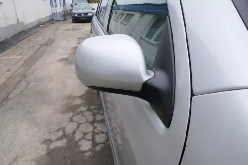 Skoda Fabia 6Y elektrisch Spiegel Außenspiegel rechts mit Glas grau silber LF7T (167712)