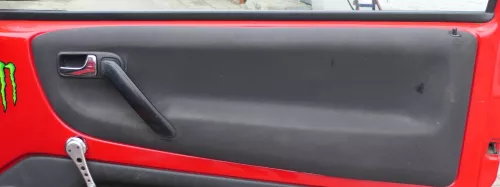 1x Lupo Arosa Türverkleidung Verkleidung Tür vorne rechts oben schwarz off-blck