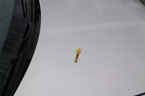 Skoda Fabia 6Y Motorhaube Klappe vorne silber grau LF7T mit Grill vorn (167763)