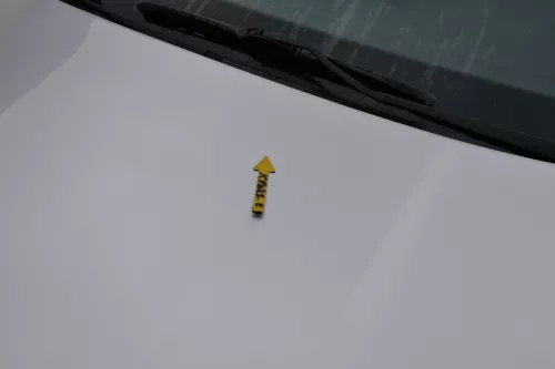 Skoda Fabia 6Y Motorhaube Klappe vorne silber grau LF7T mit Grill vorn (167763)