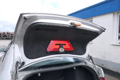 Skoda Fabia 6Y Abdeckung Verkleidung Kofferraum hinten Heckklappe Stufenheck (167777)