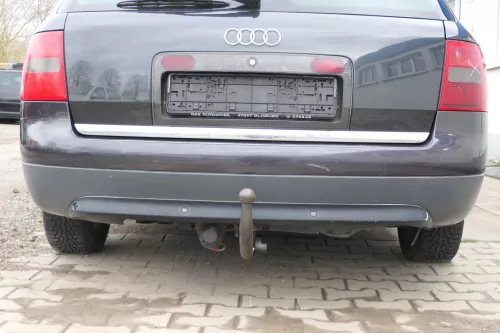 Audi A6 4B Kombi Avant Stoßstange hinten Heckstoßstange blau lila LZ4V - PDC