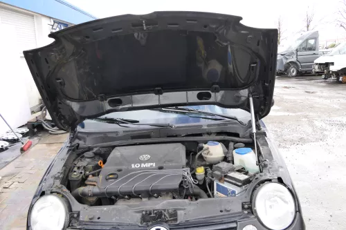 VW Lupo Motorhaube Klappe Frontklappe Haube vorne schwarz L041 uni (167835)