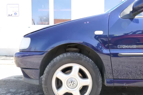 VW Polo 6N 6N1 Kotflügel vorne links blau LB5N