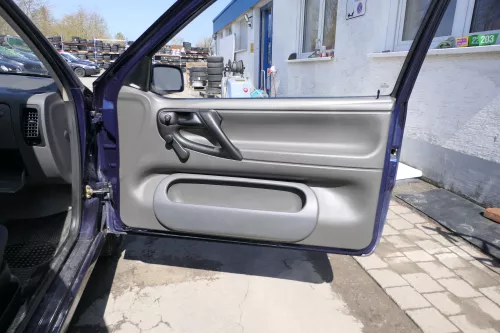 VW Polo 6N Türverkleidung Verkleidung Tür vorne rechts 2/3-Türer grau i (167858)