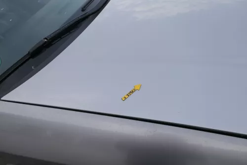 Audi A6 4B Motorhaube Klappe vorn Facelift (ab. Mitte 2002) grau LY7Q + Grill (167906)