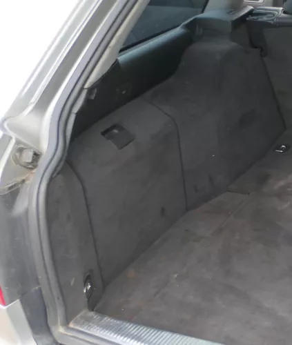 Audi A6 4B Avant Abdeckung Verkleidung Kofferraum hinten links Seite soul