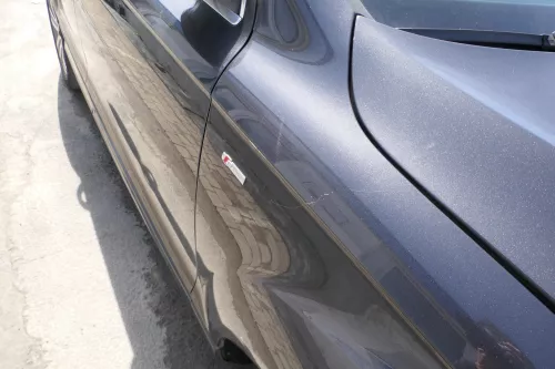 Audi Q7 4L Kotflügel vorne rechts lavagrau LZ7L grau S-line (167947)