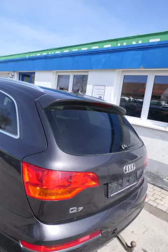 Audi Q7 4L Heckklappe hinten Kofferraumklappe mit Scheibe lavagrau grau LZ7L (167959)