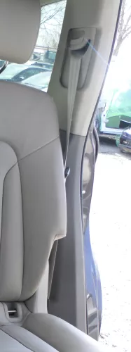 Audi Q7 4L Gurt hinten links 4L0857805G TPT grau achatgrau (168015)