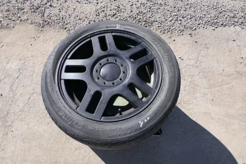 4x Golf 4 Alufelge Felge 205/55 R16 91V 1J0601025AC Ronal 2-4mm schwarz (168020)