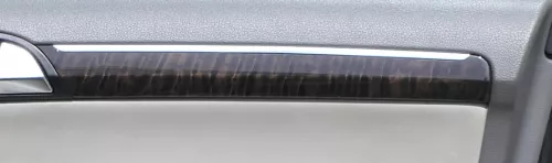Audi Q7 4L Verkleidung Klappe Abdeckung Dekor Holz Optik tamo dunkelbraun (168076)