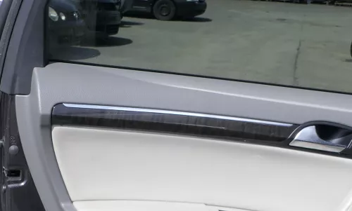 Audi Q7 4L Verkleidung Klappe Abdeckung Dekor Holz Optik tamo dunkelbraun (168076)