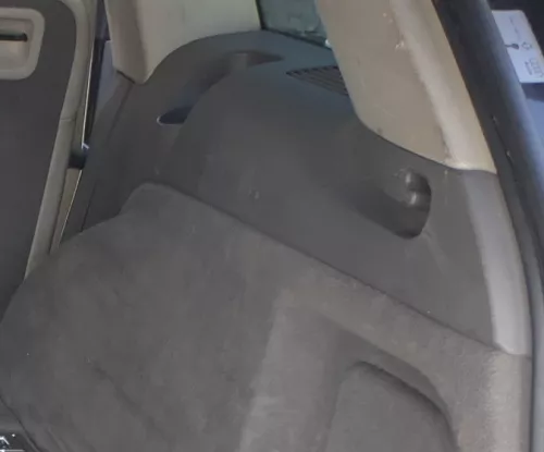 Audi Q7 4L Abdeckung Verkleidung Kofferraum hinten rechts Seite grau achatgrau (168111)