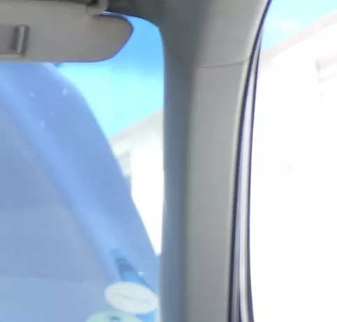 Q7 4L A-Säulen Verkleidung vorne rechts oben Abdeckung lichtgrau grau (168122)