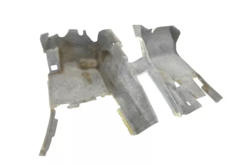 Audi Q7 4L Teppich Innenteppich Innenraum Boden Innen grau achatgrau vorne (168128)