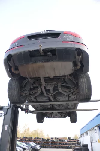 Audi Q7 4L Achse hinten Hinterachse Aggregateträger Achsträger 7L8599030B (168162)