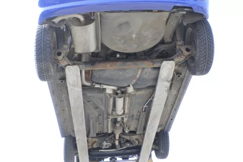 VW Polo 6N2 Auspuff hinten Endschalldämpfer Benziner MItteltopf