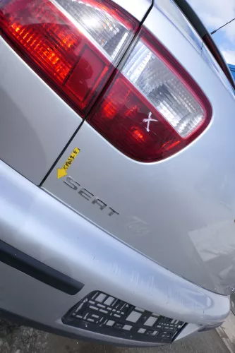 Seat Leon 1M Heckklappe Klappe hinten Kofferraumklappe grau silber LS7N Spoiler (168289)