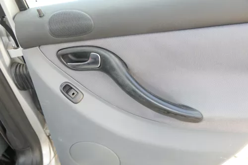 1x Seat Leon 1M Toledo Türverkleidung Verkleidung Tür hinten rechts grau Griff (168316)
