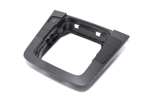 VW Passat 3C Rahmen um Schaltknauf Schaltsack Schaltung Schaltknüppel schwarz