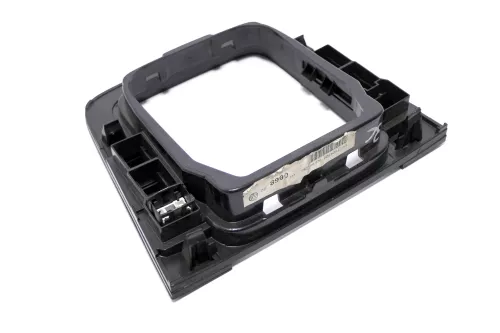 VW Passat 3C Rahmen um Schaltknauf Schaltsack Schaltung Schaltknüppel schwarz (168335)