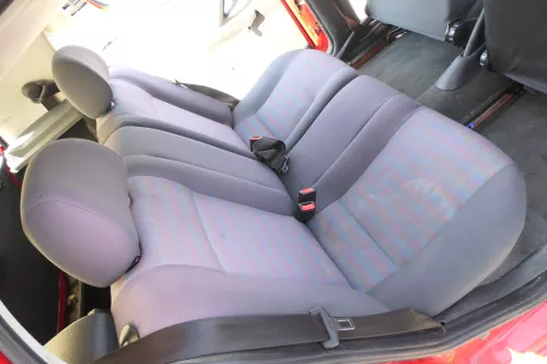 Polo 6N 6N2 Sitz Sitze hinten Rückbank Rücksitzbank Sitzfläche teilbar Kopfstütz (168402)