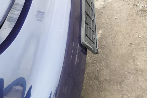 VW New Beetle 9C Stoßstange vorne Stoßfänger vorn blau lila LG5T (168408)