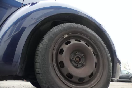 VW New Beetle 9C Kotflügel vorne rechts blau lila LG5T 1C0821104H (168409)