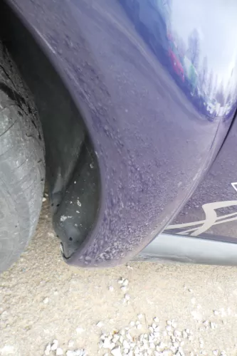 VW New Beetle 9C Kotflügel vorne links blau lila LG5T 1C0821103H (168411)