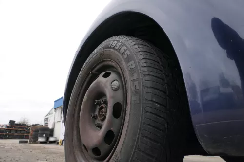 VW New Beetle 9C Kotflügel vorne links blau lila LG5T 1C0821103H (168411)