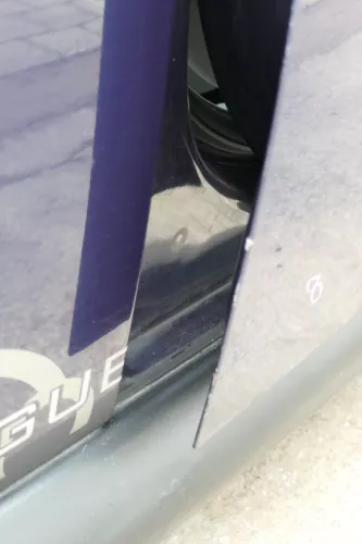 VW New Beetle 1C 9C Tür vorne rechts Beifahrertür blau lila LG5T -OHNE Anbauteil (168414)