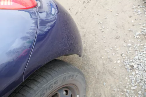 VW New Beetle 9C Stoßstange hinten Stoßfänger blau lila LG5T Heckstoßfänger (168416)