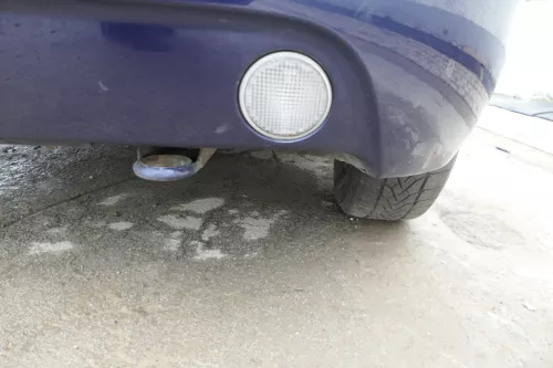 VW New Beetle 9C Stoßstange hinten Stoßfänger blau lila LG5T Heckstoßfänger (168416)