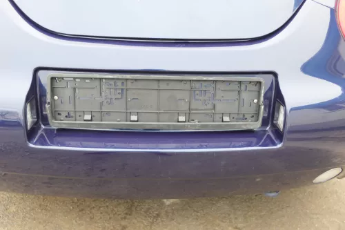 VW New Beetle 9C Stoßstange hinten Stoßfänger blau lila LG5T Heckstoßfänger (168416)