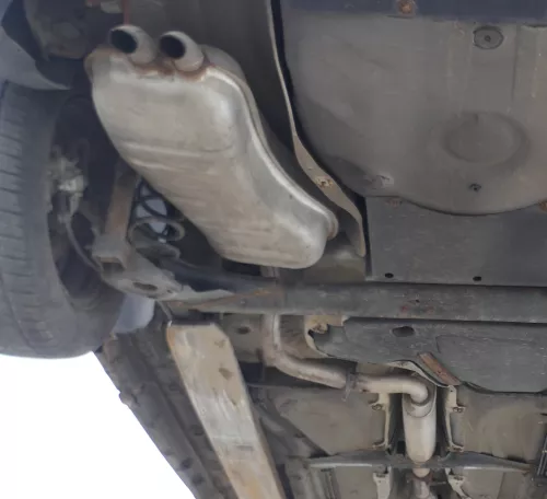 New Beetle Auspuff Endschalldämpfer hinten 2,0 AQY AEG APK AZG Mittelschalldämpf