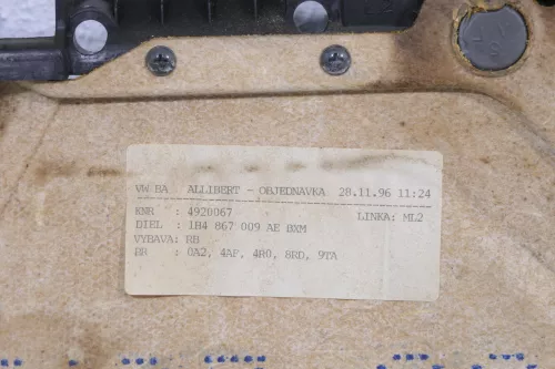 4x Golf 3 1H Türverkleidung Verkleidung Tür vorne links+rechts schwarz 4/5-Türer (168464)