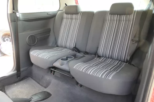 VW Fox Rückbank für Kopfstützen Kopfstütze Rücksitzbank getrennt teilbar geteilt (168526)