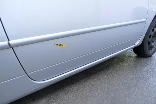 VW Lupo Seat Arosa Tür vorne rechts Beifahrertür silber LA7W (mechanischerFenst (168846)