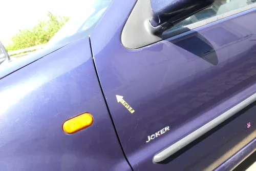 VW Polo 6N 6N2 Tür vorne links Fahrertür 4/5-Türer blau LB5N ohneAnbauteile (168855)