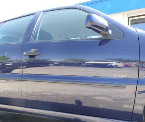 VW Polo 6N 6N2 Tür vorne rechts Beifahrertür 4/5-Türer blau LB5N ohneAnbauteile