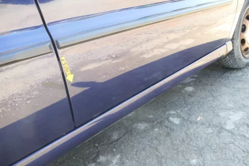 VW Polo 6N 6N2 Tür vorne rechts Beifahrertür 4/5-Türer blau LB5N ohneAnbauteile (168857)