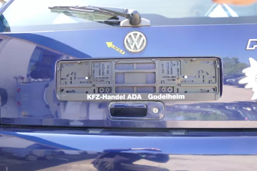 VW Polo 6N Heckklappe Klappe hinten Kofferraumklappe mit Scheibe blau LB5N (168858)