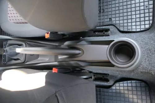 Ibiza 6J Handbremse Feststellbremse Handbremshebel grau 6J0711461B schwarz (168939)