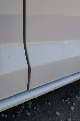 Seat Ibiza 6J Tür hinten links weiß LB9A 4/5-Türer - ohne Anbauteile (168951)