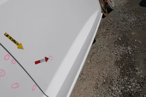 Ibiza 6J Tür vorne rechts Beifahrertür weiß LB9A 4/5-Türer - ohne Anbauteile (168953)