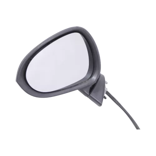 Seat Ibiza 6J mechanisch manuller Spiegel Außenspiegel links schwarz (168959)