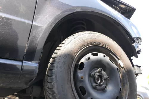 Skoda Fabia 6Y Kotflügel vorne rechts schwarz LF9R auch Kombi (169092)