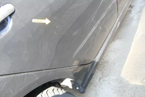 Skoda Fabia 6Y Limousine Schrägheck Tür hinten rechts schwarz LF9R (169094)